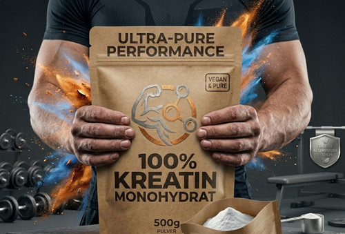 Kreatin monohydrat pulver 500g - kreatin,