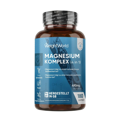 Magnesium komplex 400mg 180 - magnesium,