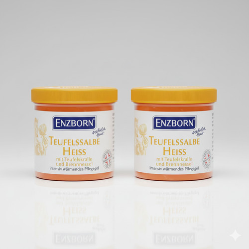 Enzborn teufelssalbe heiß - enzborn,