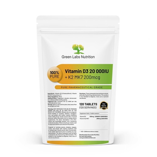 Vitamin 20000 k2 - vitamin, mk7