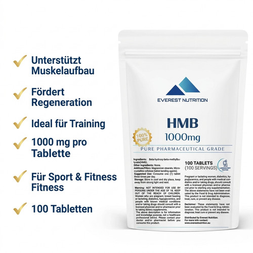 Hmb 1000mg 100 tabletten - hmb,